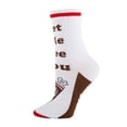 thumbnail image 4 of Women’s Novelty Tootsie Roll Crew Socks, Crazy Funny Cotton Dress Socks Gift - Let Me See U Tootsie, 4 of 4