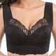thumbnail image 1 of Sujetador sin aros de acero, sin costuras, talla grande, sexy, de encaje, estilo chaleco, fino, 1 of 6