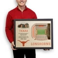 thumbnail image 4 of Texas Longhorns 25.5" x 19.5" Darrel K. Royal-Texas Memorial Stadium Stadium Views Wall Art, 4 of 7
