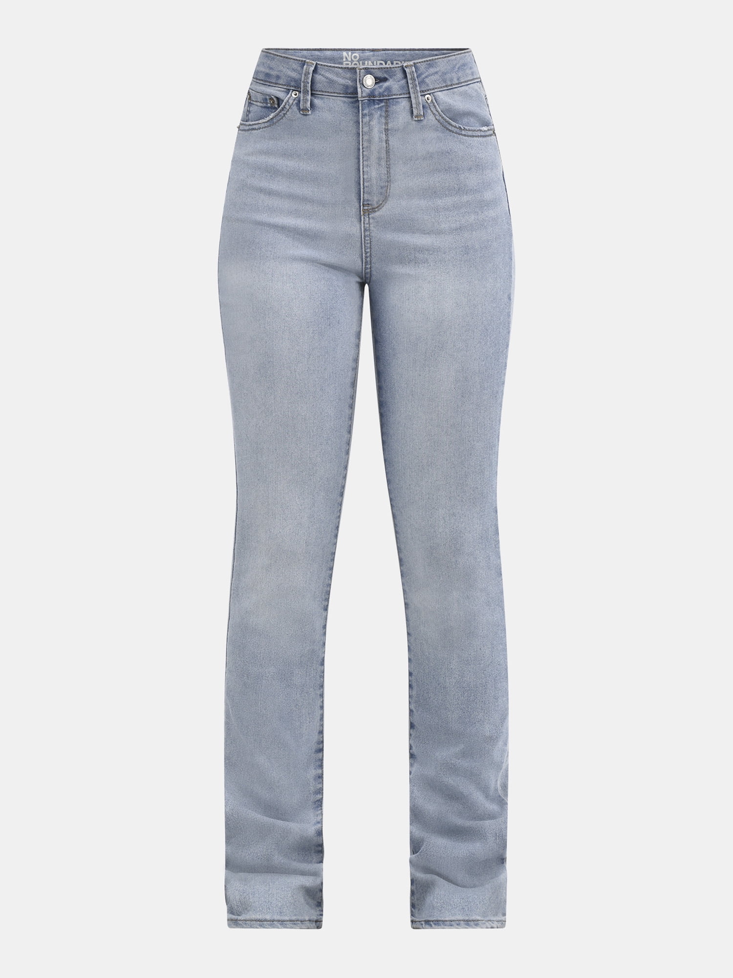 No Boundaries Mid Rise Bootcut Jeans, Women's, 2-Pack, Sizes 00-20
