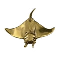 thumbnail image 4 of Brass Statues Figurines Retro Fish Statue Figurines Sculptures Tabletop Centerpieces Home Decors Collectibles, 4 of 8