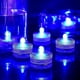 thumbnail image 1 of 12 paquetes de mini velas LED sumergibles redondas impermeables azules para decoración del hogar de bodas, 1 of 5