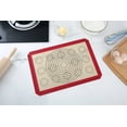 thumbnail image 3 of Mainstays Reusable Silicone Baking Mat - Measures 16.5" x 11.6", 3 of 10