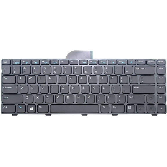 Laptop Keyboard Replacement for Dell Latitude 3440 Vostro 2421 PN:6H10H 06H10H 0NG6N9 NG6N9 9Z.N8VSW.01D NSK-L90SW US Layout Black Color