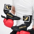 thumbnail image 6 of SKIUHS Men's High-Top Boxing Shoes with Adjustable Ankle Strap - Non-Slip Sole & Reinforced Ankle Support for Boxing Training & Matches, 6 of 7