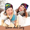 thumbnail image 4 of Gaeub Howling Wolf Print Unisex Knitted Hat,Warm Winter Beanie,Unisex Fashion Knit Cuffed Cap,Ski Hat for Men and Women, 4 of 6