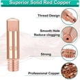 thumbnail image 2 of 19 PCS for MB15 Nozzle Contact Tips Accessories for 15AK for MIG Welding Torch, 2 of 8