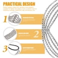 thumbnail image 3 of unbranded De Cadena Con Plateado Para En Bodas Y Eventos, 3 of 8