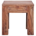 thumbnail image 2 of vidaXL Wood Coffee Table, Brown, 23.6" x 17.7" x 9.1", 2 of 17