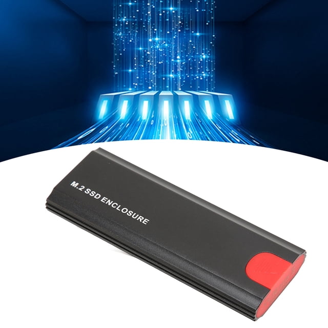 Caja SSD M.2 NVMe, Transmisión De Alta Velocidad De 10 Gbps, USB3.1 Gen2 Tipo C, Carcasa De aleación De Aluminio, Compatible Con , LINUX, OS X, Para M.2 ParaNVMe