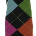thumbnail image 2 of COMPRESSION BLACK ARGYLE SOCKS, 2 of 2