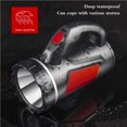 thumbnail image 1 of Lampe de Travail Étanche Rechargeable à LED, Torche à Bougie Portable, Projecteur de Sécurité pour Chasse Camping Randonnée Extérieur, 1 of 8