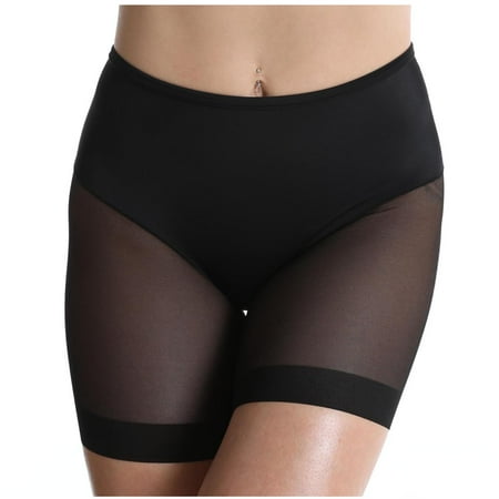

Dadaria Womens Shapewear Body Sculpting Pants Women Mid-waist Abdomen Pants High-waist Leggings Mesh Boxer Pants Black M Women