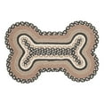 thumbnail image 2 of VHC Brands Sawyer Mill Bone Shape Indoor-Outdoor Rug, Recycled Polyester, Medium, Charcoal, 15x23, 2 of 11