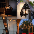 thumbnail image 5 of G40 LED Amber Bulbs 1W, E26 Base Night Lights, 2200K Warm White Edison Style, 10W Equivalent, Pineapple Glass, 6-pack, 5 of 7