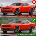 thumbnail image 2 of Kojem Heavy Duty Mud Flaps Guards for2015-2022 Dodge Challenger  Splash Molded Front & Rear 4pcs Replaces 82214141, 82214142, 2 of 10