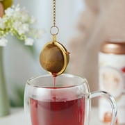 Pinky Up Small Tea Ball, Tea Infuser for Loose Tea, Tea Steeper, Gold