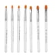 thumbnail image 1 of Para Nail Art Nail Brush, Nail Painting Brush, De Larga Duración Para Home Beauty Salon Manicure Store Woman ANGGREK II1414, 1 of 8