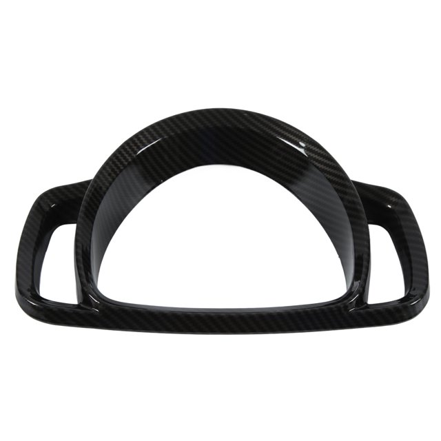 Center Console Dash Trim, Paste Carbon Fiber Style ABS Dashboard Frame Interior Decoration For Car