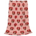 thumbnail image 2 of Fotbe Basset hound dog with paw Manta de Franela Acolchonada con Estampado, Súper Suave y Esponjosa, Extra Grande para Sofá, Cama, Uso Todo el Año-80"x60", 2 of 7