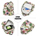 thumbnail image 5 of FORMRS Mini Backpack Purse for Women Travel Daypack Casual Shoulder Bag, Pink Raspberries, 5 of 7
