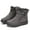 Grey, variant on Ecetana Women Winter Snow Boots Keep Warm Ankle Booties Non-Slip and Waterproof Shoes