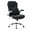 Black, variant on Executive Office Chair, High Back Faux Leather Ergonomic Office Desk Chairs with Wheels, 90-120° Rocking Managerial Swivel Home Computer Chairs with Flip up Arms Lumbar Support(Black)