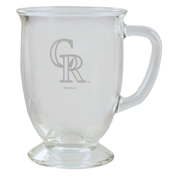 Colorado Rockies 16oz. Etched Cafe Mug