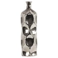 thumbnail image 1 of Collection Tendances Urbaines Vase à Bouteille Ronde en Céramique 24496, Argent - Petit, 1 of 2