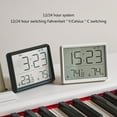 Elegant Digital Wall Clock Suction Designs for Fridge Mount