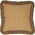 thumbnail image 6 of VHC Brands Cedar Ridge Tree Print Cotton Burlap Rustic Bedding Appliqued Square 18x18 Filled Pillow, Natural Tan, 6 of 6