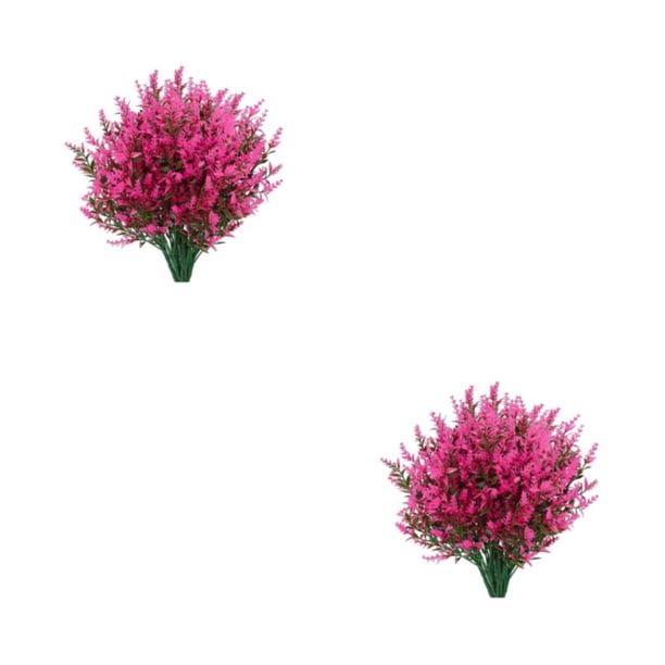 Flores Artificiales Toystoory 8 Piezas Rosa Roja No Tóxica