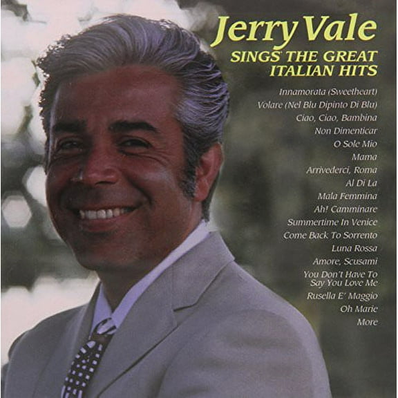 Jerry Vale - Jerry Vale Sings the Great Italian Hits - Music & Performance - CD