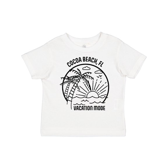 Inktastic Summer Vacation Mode Cocoa Beach Florida Boys or Girls Toddler T-Shirt