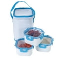 thumbnail image 2 of Classic Cuisine Portable 3-Piece Variety Food Storage Set with Insulated Bag, Kitchen Storage, 2 of 2
