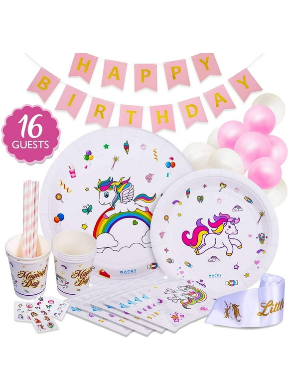 Unicorn Tableware in Unicorn Party Supplies