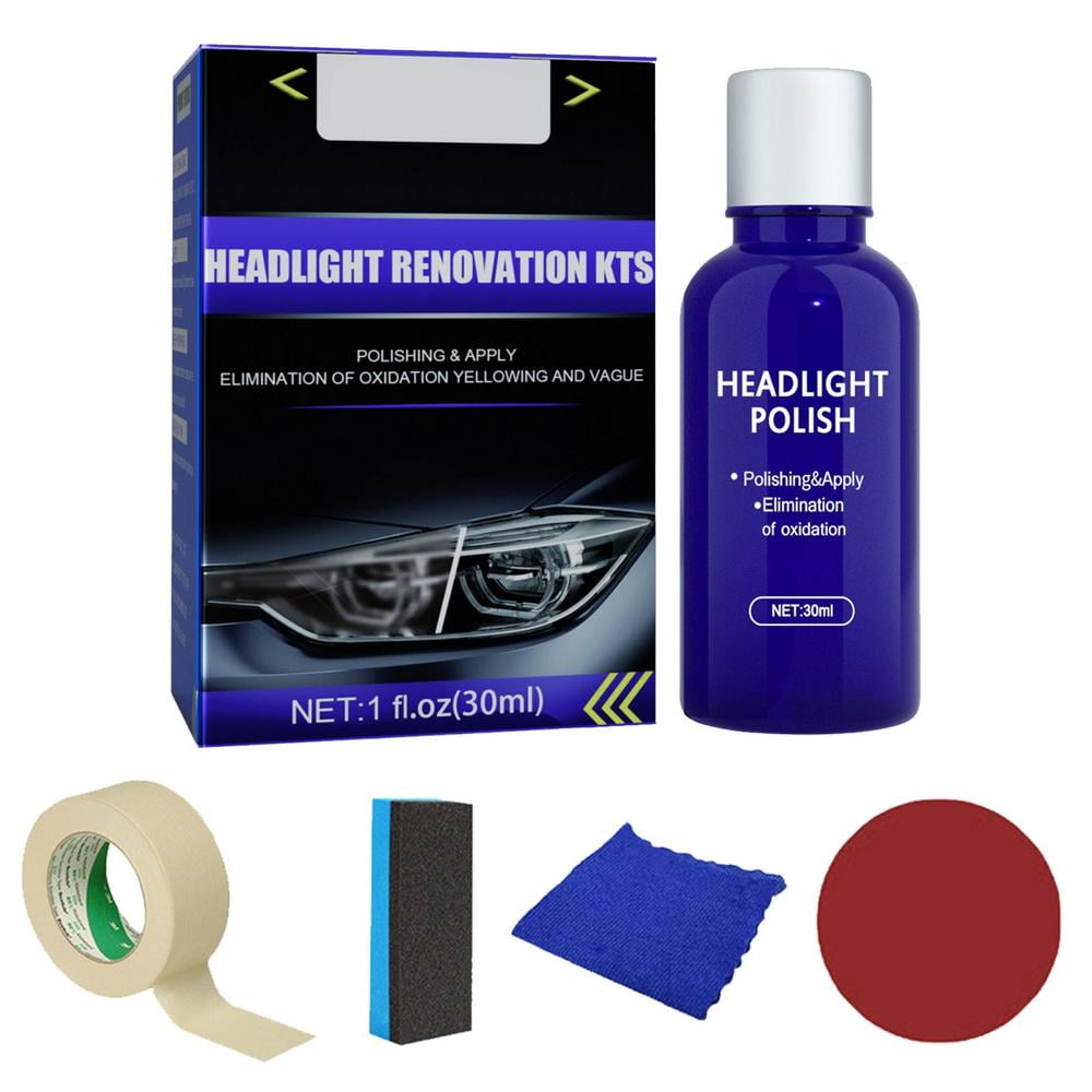 Kafei Headlight Restoration Kit Long Lasting Head Light Cleaning Kits