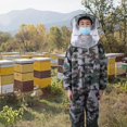 thumbnail image 3 of Bee Suits, Professional Beekeeping Suit, Veil Mesh Soft Texture Outdoor Fishing Beekeeping Work Anti- For Anti-mite XXL, 3 of 8