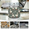 thumbnail image 6 of Yayeee Ashtray with Lid for Cigarette Smokeless Stainless Steel Home Ash Holder, Winter Goose, 6 of 7