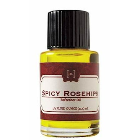 Christmas Refresher Oil - SPICY ROSEHIPS Hillhouse Naturals Refresher Fragrance Oil 0.5 Ounce