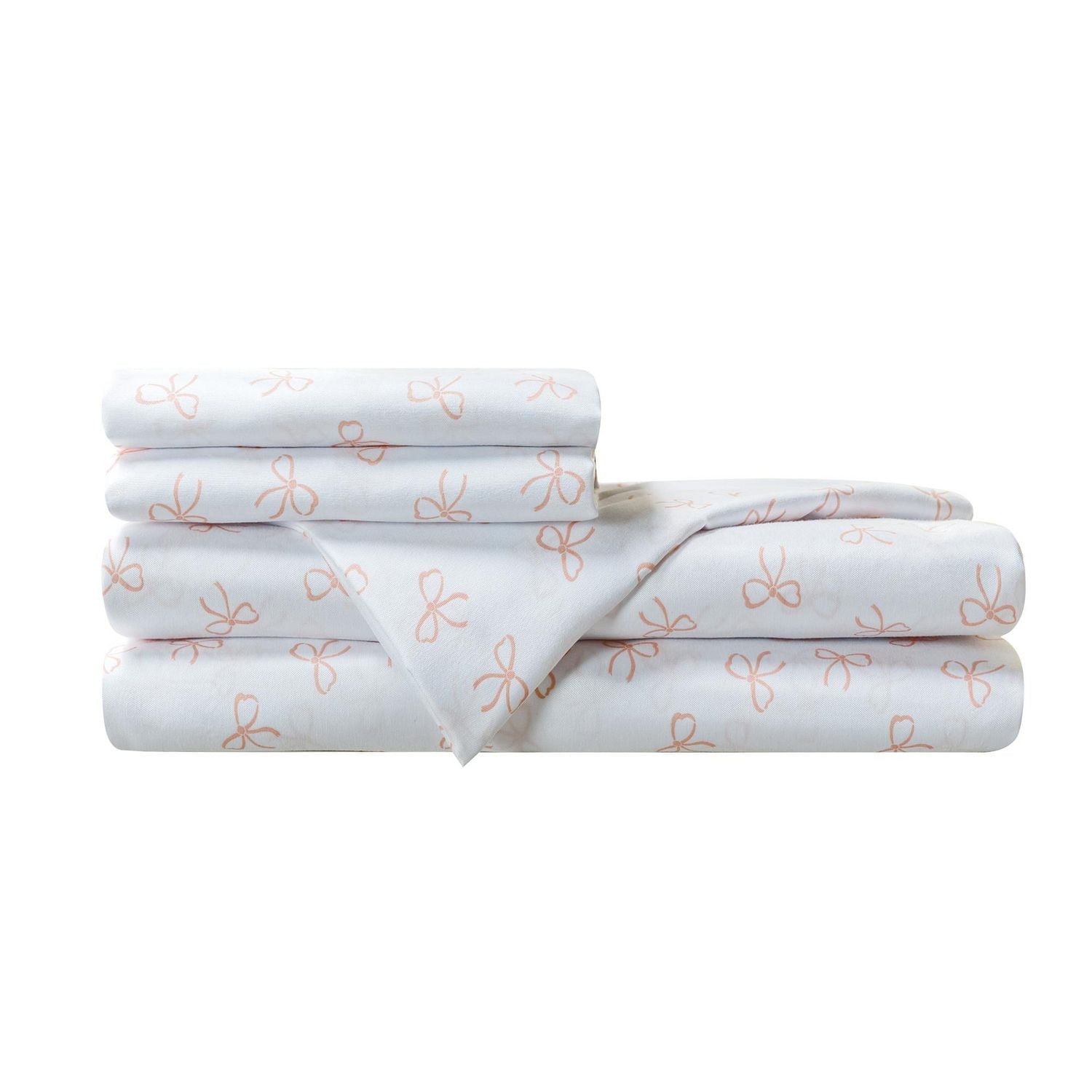Ensemble de draps en microfibre doux et facile d'entretien Mainstays nœud, lit 2 places - Rentrée des classes! Tailles: 1P, 2P and Grand Lit