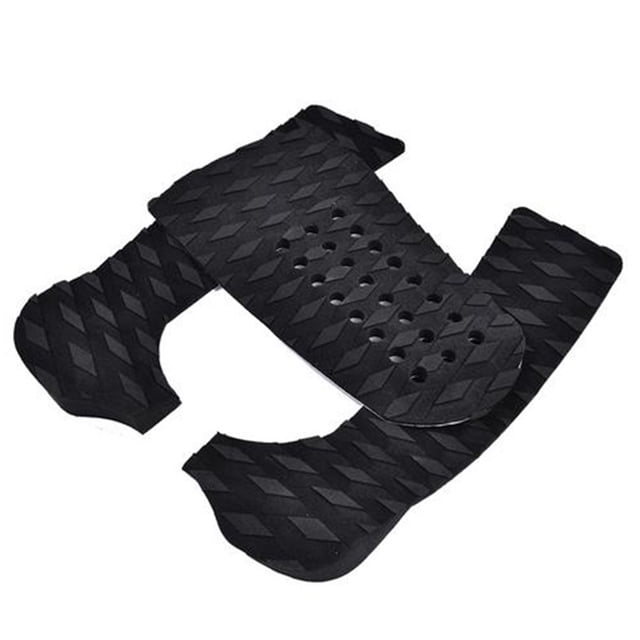 facefd 3pcs Surfboard Traction Pad Stomp Pad Surfboard Non-slip EVA surfboard deck grip Tail Mat Foot Grip Surfing Accessories Dots