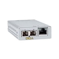 thumbnail image 5 of Allied Telesis MMC2000/SC Transceiver/Media Converter - 1 x Network (RJ-45) - 1 x SC Ports - Multi-mode - 850 nm Fiber - Gigabit Ethernet - 10/100/1000Base-T, 1000Base-SX - 0.50 km - AC Adapter - W..., 5 of 5