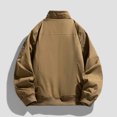 thumbnail image 5 of Mens Lightweight Jackets Full Zip Business Casual Windbreaker Fall Golf Coat Warm Winter Jacket with Pockets, 5 of 5