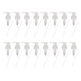 thumbnail image 1 of 16 Piezas Cabezas de bomba dispensadora de jabón Reemplazo de bombas superiores para botellas de loción y champú de tamaño de cuello estándar 24/421, Transparente, 1 of 7
