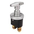 thumbnail image 1 of Battery Knob Switch, 10mm Stud 500A Rated Battery Disconnect Switch Waterproof Safe  For RV Yacht Truck, 1 of 8