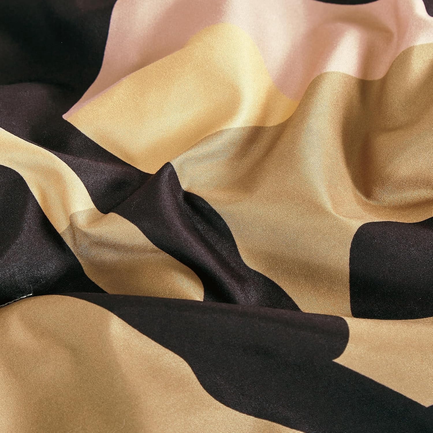 Chezmoi Collection Paseo 7-Piece Southwestern Sunset Cowboys Comforter Set, Multicolor Orange Brown Yellow White Printed Washed Microfiber Bedding, King