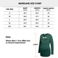 thumbnail image 2 of Bearsland Female Long Sleeve Maternity Hoodie Shirt Casual Top Pregnacy Sweatshirt, 2 of 5