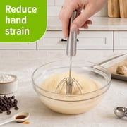 Prep Solutions Push Whisk for Effortless Mixing of Eggs, Sauces, and Batters
