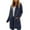 Blue, variant on Fall Outfits for Women 2025 Cardigan Sweaters for Women Solid Color Long Sleeved Zipper Cardigan Pocket Sweatshirt Jacket Top